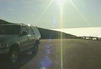Note the 11 mpg transporter (on the left)